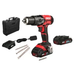 SKIL 20V Accuklopboormachine 3018HB + 2 Accu's 2,0Ah + Lader + Koffer