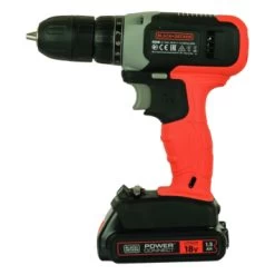 Black & Decker BLACK+DECKER Accuboormachine BCD001C2AFC-QW + 72-delige Accessoireset -Gereedschap Verkoop 123 1206