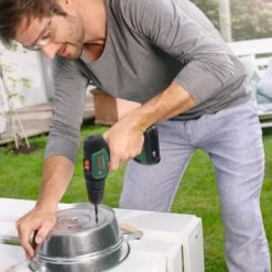 Bosch 18V Accuboormachine UniversalDrill Systeembox Met 241 Accessoires (incl. 2 Accu's 1.5Ah + Lader) -Gereedschap Verkoop 123 1247