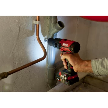 SKIL 20V Klopboormachine 55Nm 3018HD + 2 Accu's 2,0Ah + Lader + Koffer 5 SKIL 20V Klopboormachine 55Nm 3018HD + 2 Accu's 2,0Ah + Lader + Koffer - Afbeelding 5