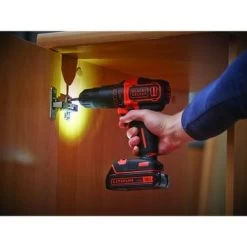 Black & Decker BLACK+DECKER Accuklopboormachine BDCHD18K-QW -Gereedschap Verkoop 123 1460