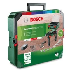 Bosch Klopboormachine UniversalImpact 700 SystemBox, Inclusief 182 Delige Accessoireset 7 Bosch Klopboormachine UniversalImpact 700 SystemBox, Inclusief 182 Delige Accessoireset -Gereedschap Verkoop 123 1473
