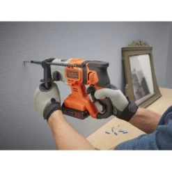 Black & Decker BLACK+DECKER Accu Boorhamer BCD900E2K-QW (incl. 2 Accu's En Lader) -Gereedschap Verkoop 123 1804