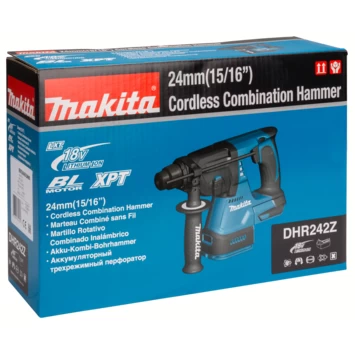 Makita 18V LXT Combihamer DHR242Z (zonder Accu) 2 Makita 18V LXT Combihamer DHR242Z (zonder Accu) - Afbeelding 2