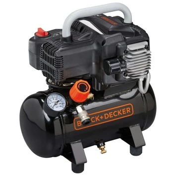 Black & Decker BLACK+DECKER Compressor 6 Liter BD195/6/NK 1 Black & Decker BLACK+DECKER Compressor 6 Liter BD195/6/NK