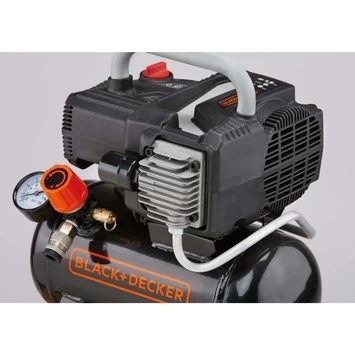 Black & Decker BLACK+DECKER Compressor 6 Liter BD195/6/NK 2 Black & Decker BLACK+DECKER Compressor 6 Liter BD195/6/NK - Afbeelding 2