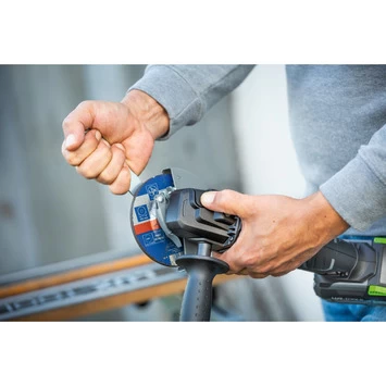 LUX 20V Accu Haakse Slijper 115mm (zonder Accu) 5 LUX 20V Accu Haakse Slijper 115mm (zonder Accu) - Afbeelding 5