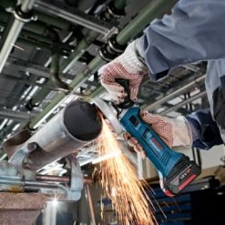 Bosch Professional Accu Haakse Slijper GWS 18-125 V-LI (zonder Accu) -Gereedschap Verkoop 123 2480