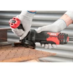 SKIL Haakse Slijper (slijptol) 9132AB 850W 125mm - Antivibratie Zijhandgreep 10 SKIL Haakse Slijper (slijptol) 9132AB 850W 125mm - Antivibratie Zijhandgreep -Gereedschap Verkoop 123 2502