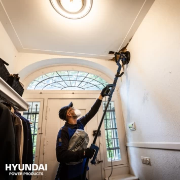 Hyundai Schuurmachine Met Telescopische Steel 750W 6 Hyundai Schuurmachine Met Telescopische Steel 750W - Afbeelding 6