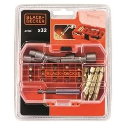Black & Decker BLACK+DECKER Schroefbitset 32-delig A7229-XJ -Gereedschap Verkoop 123 3676