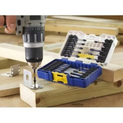 Irwin Impact Pro Schroefbitset Mixed 22-delig. Inclusief Schroefbithouder. In Tough Case. Heavy-duty. -Gereedschap Verkoop 123 3679