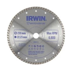 Irwin Diamantzaagblad Voor Haakse Slijper Ø230 Mm. Voor Kermamiek.