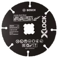Bosch Prof X-Lock Slijpschijf 125 Mm Carbide Multi Wiel