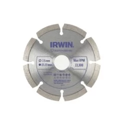 Irwin Diamantzaagblad Voor Haakse Slijper Ø115 Mm. Voor Steen.