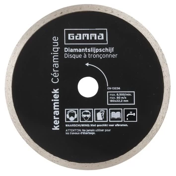 GAMMA Diamant Zaagblad Ø 180 Mm 2 GAMMA Diamant Zaagblad Ø 180 Mm - Afbeelding 2