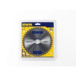 Irwin Cirkelzaagblad Ø190 Mm. Inclusief Reduceerringen Waardoor Geschikt Voor Asgat 16, 20 En 30 Mm, Vertanding 40T -Gereedschap Verkoop 123 3951