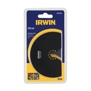 Irwin Segmentzaagblad 100 Mm Voor Hout. Geschikt Voor B+D Multitool MT300KA. 2 Irwin Segmentzaagblad 100 Mm Voor Hout. Geschikt Voor B+D Multitool MT300KA. - Afbeelding 2