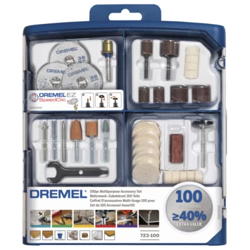 Dremel Accessoireset S723JA 100 Delig 1 Dremel Accessoireset S723JA 100 Delig