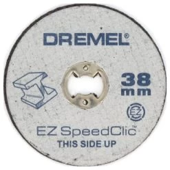 Dremel SpeedClic Snijschijf Voor Metaal 38 Mm 5 Stuks
