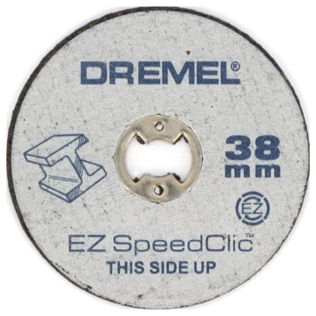 Dremel SpeedClic Snijschijf Voor Metaal 38 Mm 5 Stuks 1 Dremel SpeedClic Snijschijf Voor Metaal 38 Mm 5 Stuks