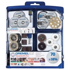 Dremel Speedclic 70-delige Accessoireset -Gereedschap Verkoop 123 4157