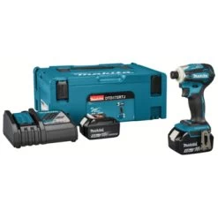 Makita LXT 18V Slagschroevendraaier DTD172RTJ (inclusief 2 Accu's 5.0Ah + Snellader)