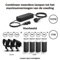 Philips HUE Voedingskabel Voor Buiten 100W -Gereedschap Verkoop 123 4319