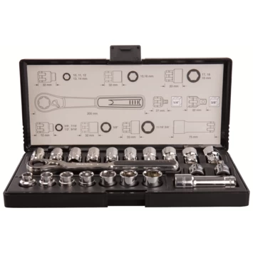 Makita 21-delige Doppenset 6-G 2 Makita 21-delige Doppenset 6-G - Afbeelding 2