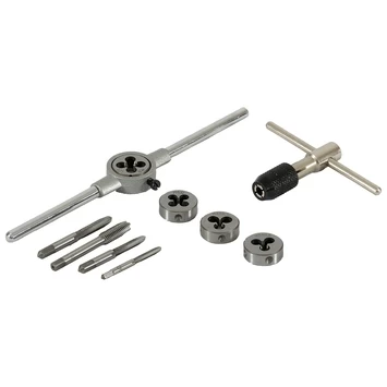 GAMMA Draadsnij- En Tapgereedschapsset M4-8 1 GAMMA Draadsnij- En Tapgereedschapsset M4-8