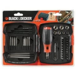 Black & Decker BLACK+DECKER Ratelschroevendraaierset 43 Delig A7175-XJ