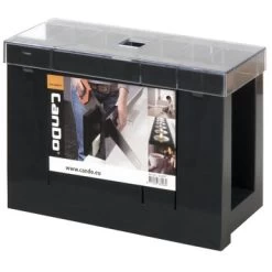 Plintverstekbak Zwart