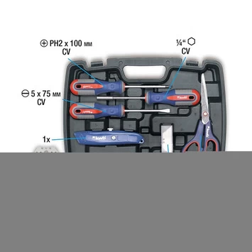 KWB Gereedschapskoffer 40-delig 3 KWB Gereedschapskoffer 40-delig - Afbeelding 3