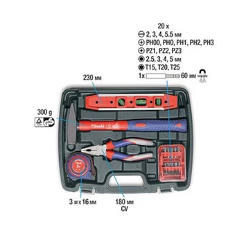 KWB Gereedschapskoffer 40-delig 4 KWB Gereedschapskoffer 40-delig - Afbeelding 4