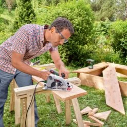 Bosch Cirkelzaag PKS40 850 Watt 6 Bosch Cirkelzaag PKS40 850 Watt -Gereedschap Verkoop 123 635