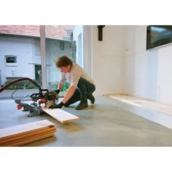 SKIL Afkortzaag / Verstekzaag 216mm Met Trekfunctie En Laser 1310AA 1600W + Snelklem -Gereedschap Verkoop 123 82