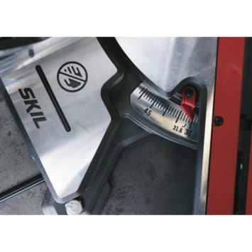 SKIL Afkortzaag /verstekzaag 254mm Met Trekfunctie, Laser En 'dual Bevel' Functie 1320AA 2000W + Snelklem 5 SKIL Afkortzaag /verstekzaag 254mm Met Trekfunctie, Laser En 'dual Bevel' Functie 1320AA 2000W + Snelklem - Afbeelding 5